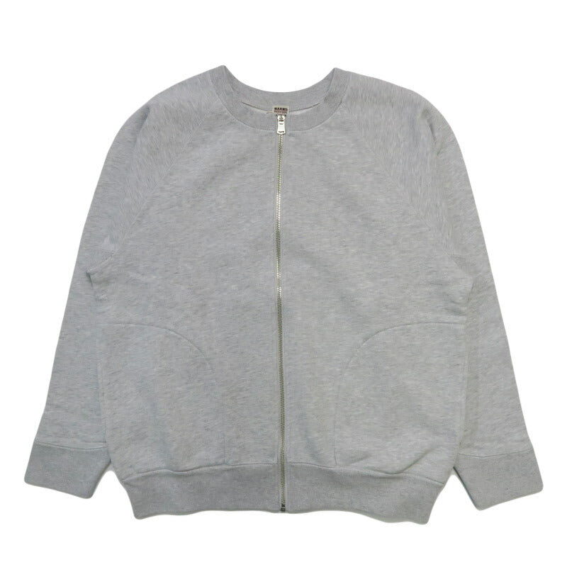 バーンズ BARNS 長袖 スーパーヘヴィーウェイトジップアップ スウェット カーディガン BR-26104【2026年春夏新作】