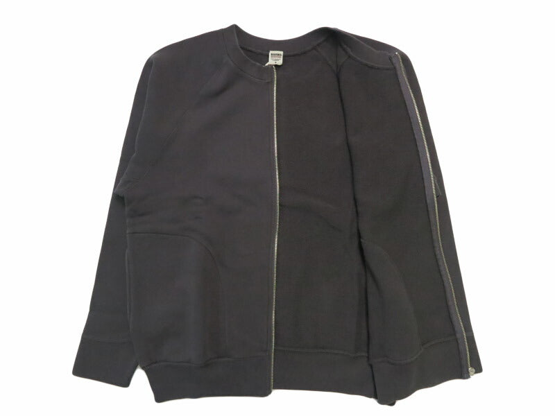 バーンズ BARNS 長袖 スーパーヘヴィーウェイトジップアップ スウェット カーディガン BR-26104【2026年春夏新作】
