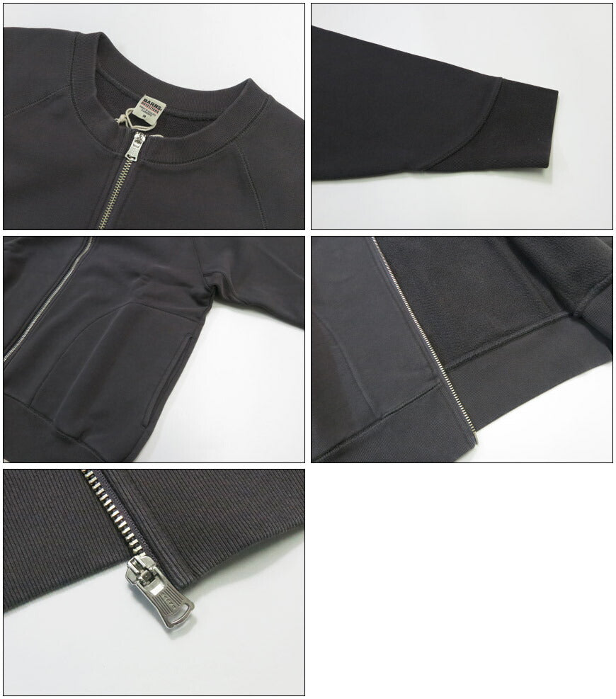 バーンズ BARNS 長袖 スーパーヘヴィーウェイトジップアップ スウェット カーディガン BR-26104【2026年春夏新作】