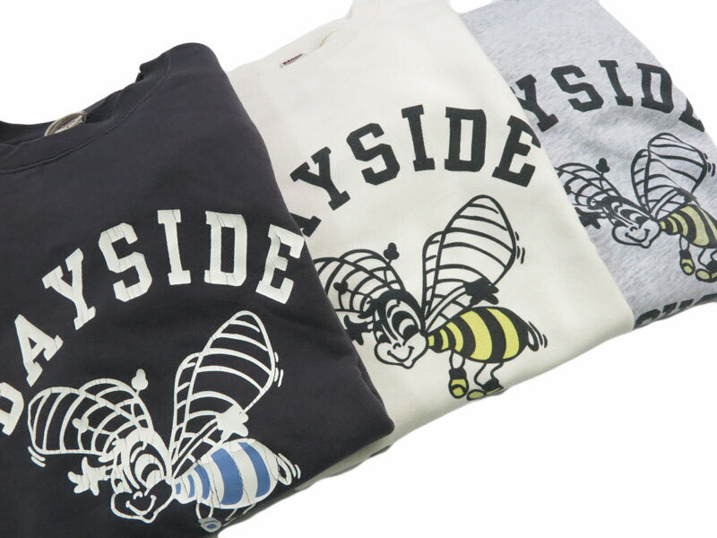 バーンズ BARNS コンフィミドルウェイト クルーネックプリントスウェット 長袖 "BAYSIDE SCHOOL" BR-26199 【2026年春夏新作】