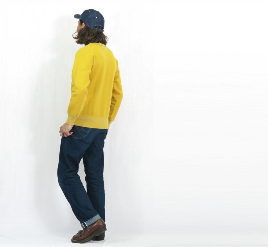 バーンズ BARNS はめ込み両Vガゼット クルーネックスウェット フラットシーマ COZUN BR-3000-25LTD 【2025年秋冬新作】