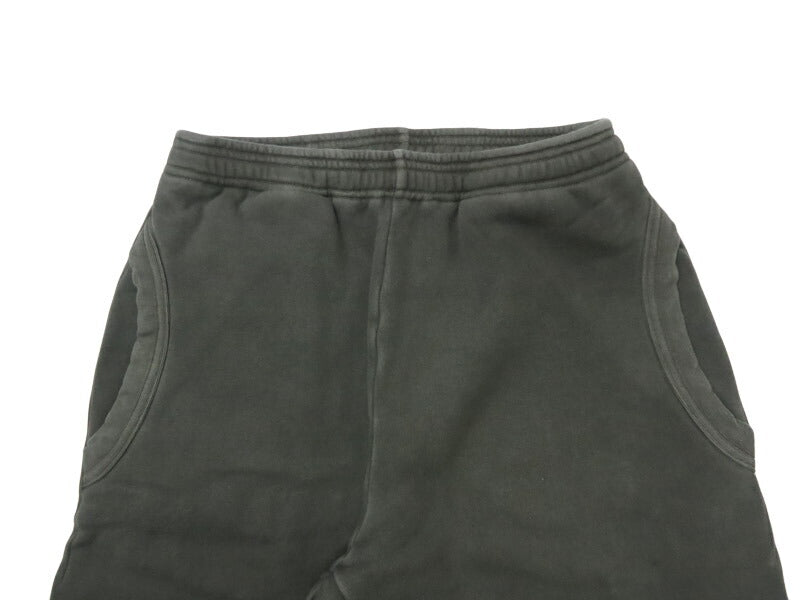 バーンズ BARNS  ワイドテーパード スウェット パンツ ピグメント染め BR-3049PG-26