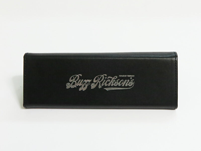 バズリクソンズ Buzz Rickson's グラスケース LEATHER GLASSES CASE  牛革 ステアハイド BR02871【2025年秋冬新作】