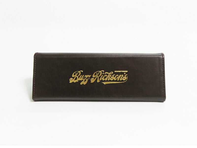 バズリクソンズ Buzz Rickson's グラスケース LEATHER GLASSES CASE  牛革 ステアハイド BR02871【2025年秋冬新作】