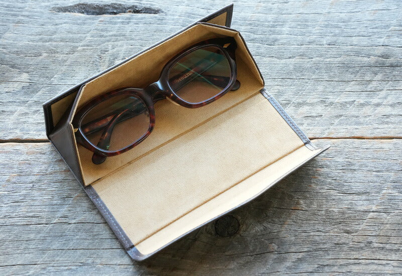 バズリクソンズ Buzz Rickson's グラスケース LEATHER GLASSES CASE  牛革 ステアハイド BR02871【2025年秋冬新作】