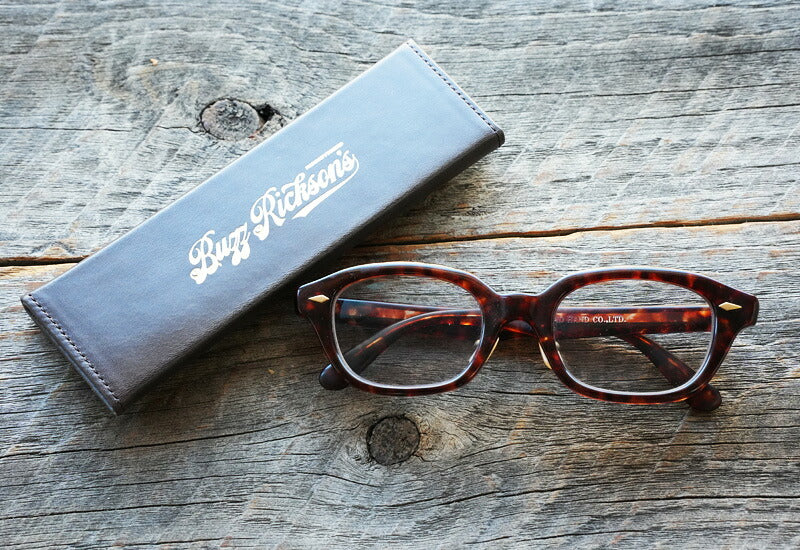 バズリクソンズ Buzz Rickson's グラスケース LEATHER GLASSES CASE  牛革 ステアハイド BR02871【2025年秋冬新作】