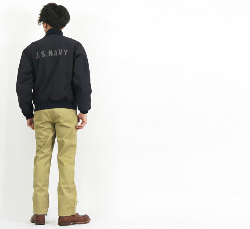 バズリクソンズ Buzz Rickson's フック デッキジャケット レーヨン/コットンバージョン NAVY DEPARTMENT BR15154