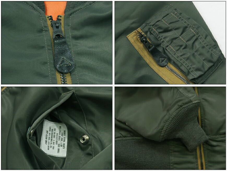 バズリクソンズ Buzz Rickson's フライトジャケット Type L-2B B H-TYPE リバーシブル BUZZ RICKSON MFG. CO., INC. BR15563 【2024-25年秋冬新作】