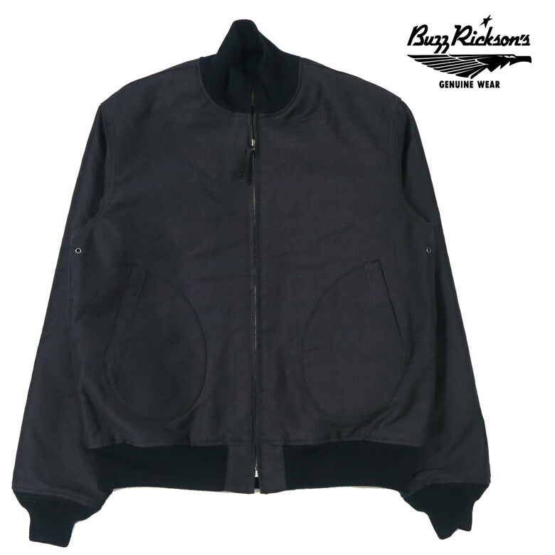 バズリクソンズ Buzz Rickson's ジップ デッキジャケット Type DECK ZIP NAVY DEPARTMENT BR15579 【2025年秋冬新作】
