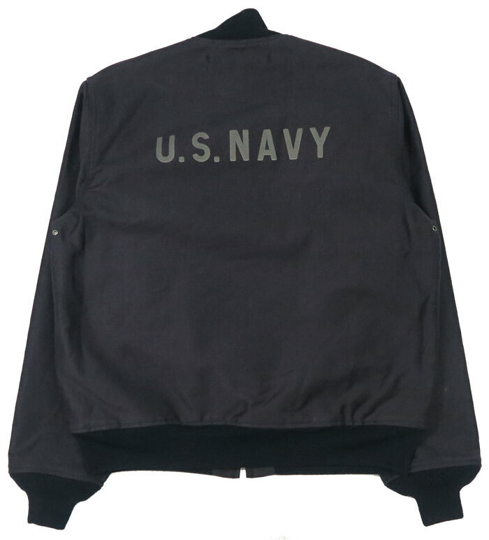 バズリクソンズ Buzz Rickson's ジップ デッキジャケット Type DECK ZIP NAVY DEPARTMENT BR15579 【2025年秋冬新作】