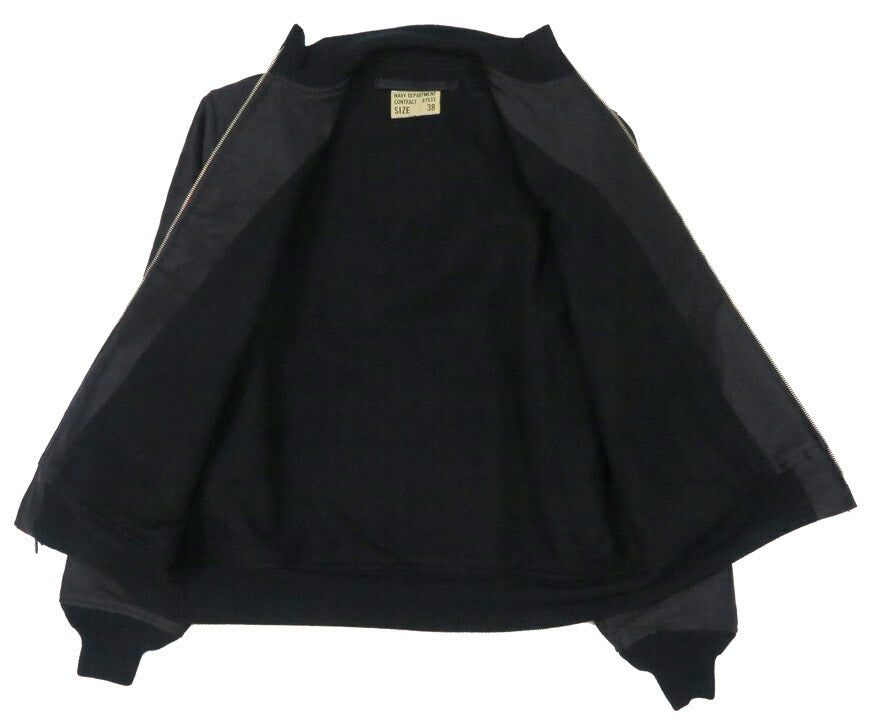 バズリクソンズ Buzz Rickson's ジップ デッキジャケット Type DECK ZIP NAVY DEPARTMENT BR15579 【2025年秋冬新作】