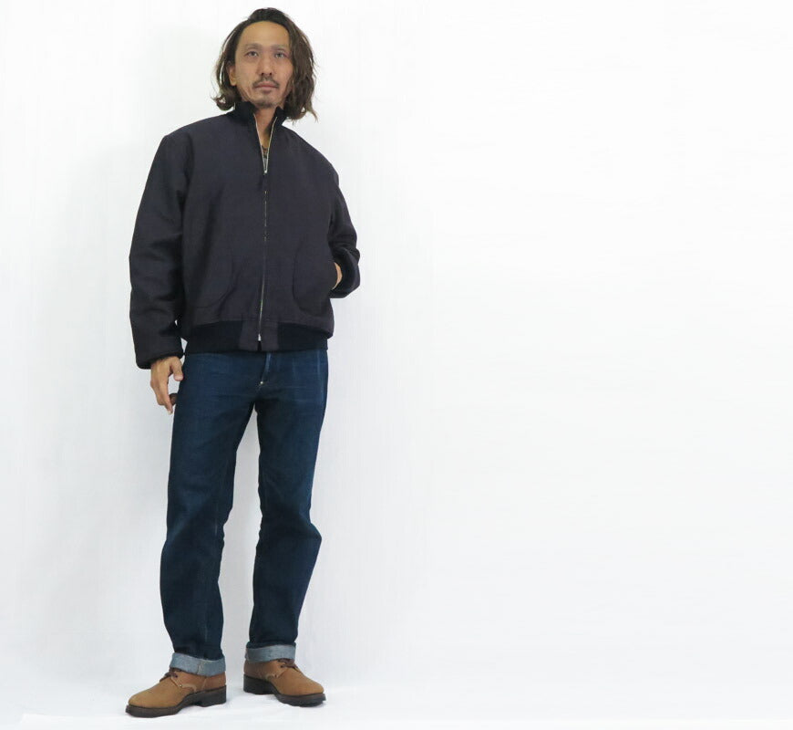 バズリクソンズ Buzz Rickson's ジップ デッキジャケット Type DECK ZIP NAVY DEPARTMENT BR15579 【2025年秋冬新作】