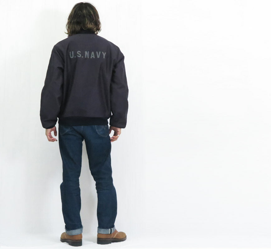 バズリクソンズ Buzz Rickson's ジップ デッキジャケット Type DECK ZIP NAVY DEPARTMENT BR15579 【2025年秋冬新作】
