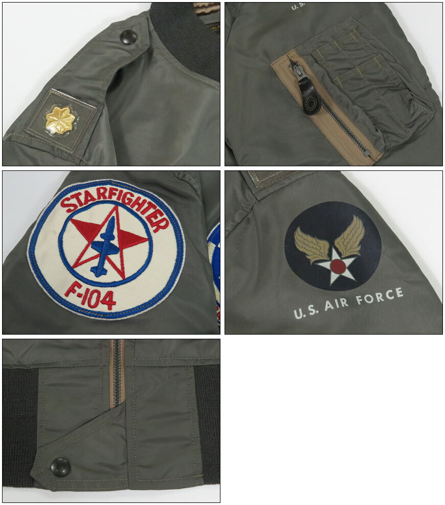 バズリクソンズ Buzz Rickson's Type L-2B “SKYLINE CLOTHING CORPORATION” 746th TAC. FTR. SQ. フライト ジャケット ミリタリー BR15743 【2025年秋冬新作】