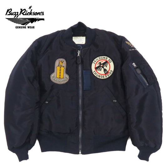 バズリクソンズ Buzz Rickson's Type B-15C (MOD.)  34th BOMB.SQ.THUNDERBIRDS フライト ジャケット ミリタリー BR15744 【2025年秋冬新作】