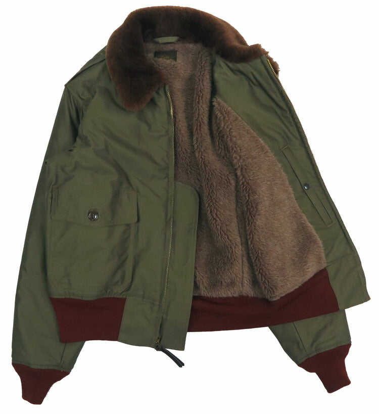 バズリクソンズ Buzz Rickson's フライトジャケット B-10 RED RIB VERSION “SUPERIOR TOGS CO., INC.” 赤リブ BR15745 【2025年秋冬新作】