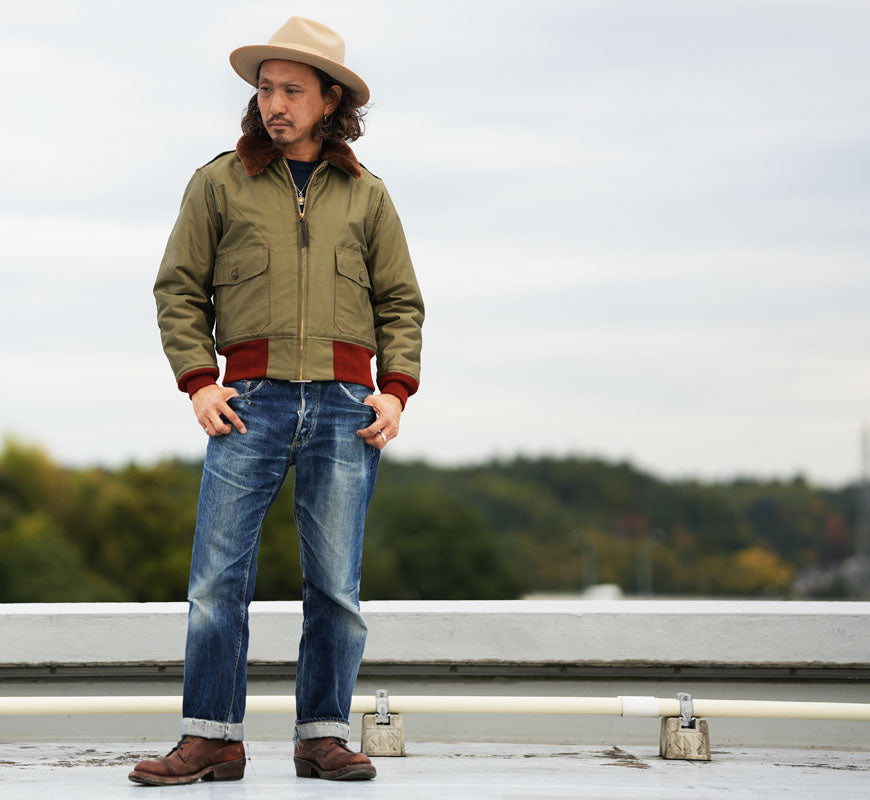 バズリクソンズ Buzz Rickson's フライトジャケット B-10 RED RIB VERSION “SUPERIOR TOGS CO., INC.” 赤リブ BR15745 【2025年秋冬新作】