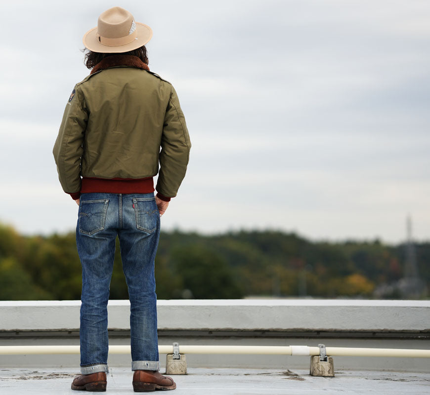 バズリクソンズ Buzz Rickson's フライトジャケット B-10 RED RIB VERSION “SUPERIOR TOGS CO., INC.” 赤リブ BR15745 【2025年秋冬新作】