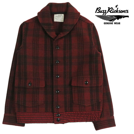 バズリクソンズ Buzz Rickson's レッドプレイドチェック ウール ジャケット CIVILIAN CONSERVATION CORPS BR15752 【2025年秋冬新作】