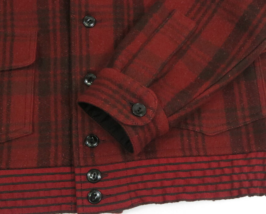 バズリクソンズ Buzz Rickson's レッドプレイドチェック ウール ジャケット CIVILIAN CONSERVATION CORPS BR15752 【2025年秋冬新作】