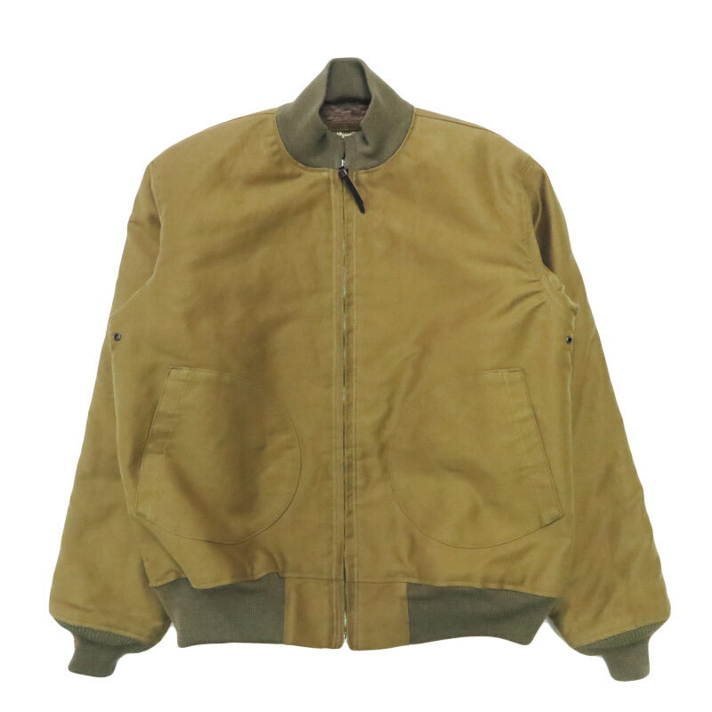 バズリクソンズ Buzz Rickson's ジップ デッキジャケット アルパカ・ウールパイルライニング Type DECK ZIP NAVY DEPARTMENT BR15759 【2025年秋冬新作】