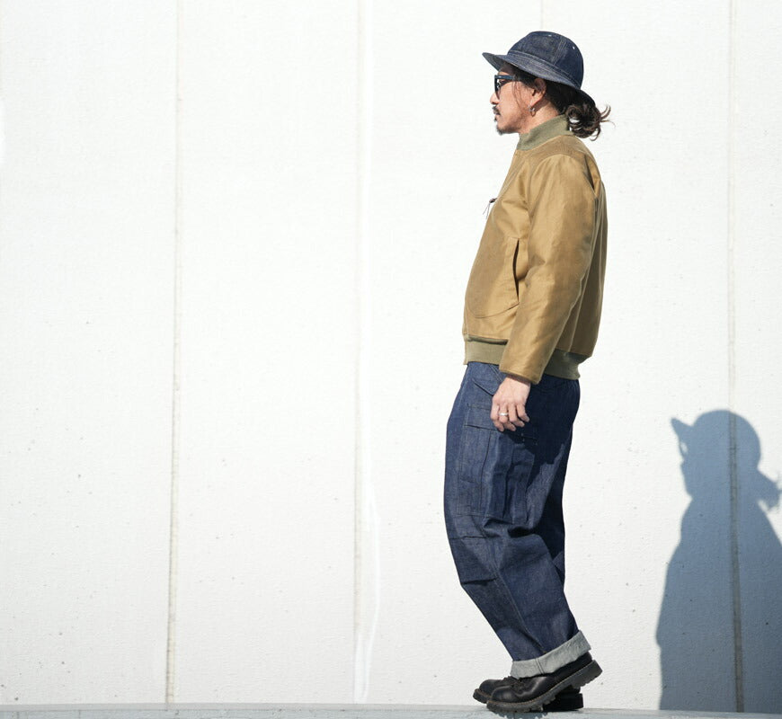 バズリクソンズ Buzz Rickson's ジップ デッキジャケット アルパカ・ウールパイルライニング Type DECK ZIP NAVY DEPARTMENT BR15759 【2025年秋冬新作】