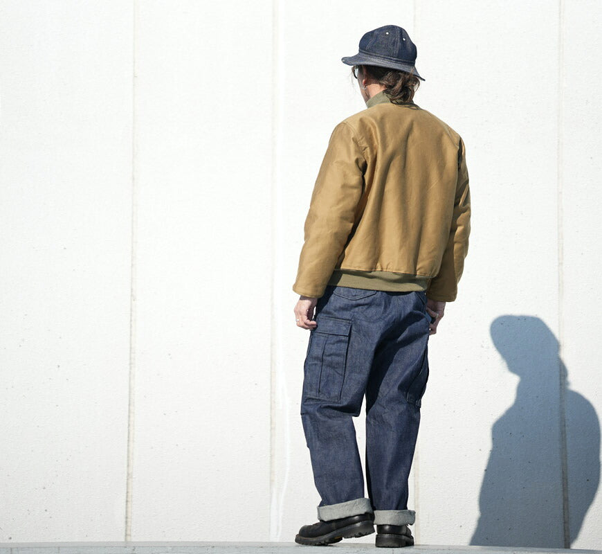 バズリクソンズ Buzz Rickson's ジップ デッキジャケット アルパカ・ウールパイルライニング Type DECK ZIP NAVY DEPARTMENT BR15759 【2025年秋冬新作】