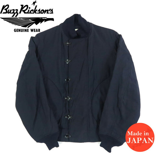 バズリクソンズ Buzz Rickson's フック デッキジャケット Type DECK HOOK “RAYON COTTON VERSION NAVY DEPARTMENT” BR15762 【2025年秋冬新作】