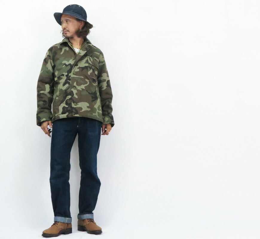 バズリクソンズ Buzz Rickson's A-2 デッキジャケット カモフラージュ柄 コットン/ナイロン BR15763 【2025年秋冬新作】
