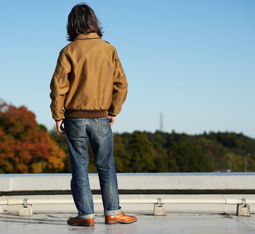 バズリクソンズ Buzz Rickson's ジャングルクロス A-2 ジャケット AVIATION ASSOCIATES BR15767 【2025年秋冬新作】