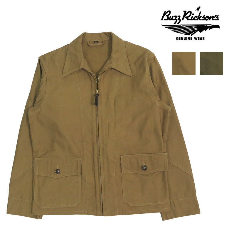 バズリクソンズ Buzz Rickson's バックサテン M-421A ミリタリー ジャケット BR15769 【2025年秋冬新作】