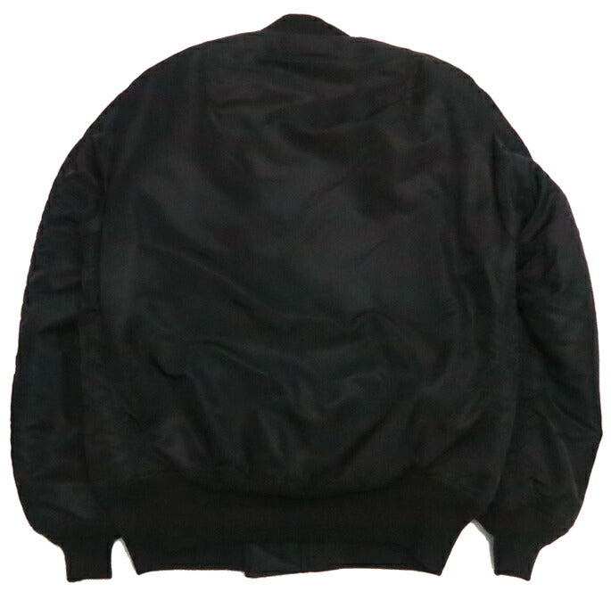 バズリクソンズ Buzz Rickson's フライトジャケット BLACK MA-1 ロング丈 1st Model Albert Turner アルバートターナー  William Gibson ウィリアムギブソン BR15772 【2025年秋冬新作】