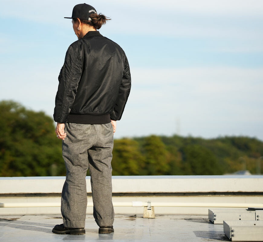 バズリクソンズ Buzz Rickson's フライトジャケット BLACK MA-1 ロング丈 1st Model Albert Turner アルバートターナー  William Gibson ウィリアムギブソン BR15772 【2025年秋冬新作】