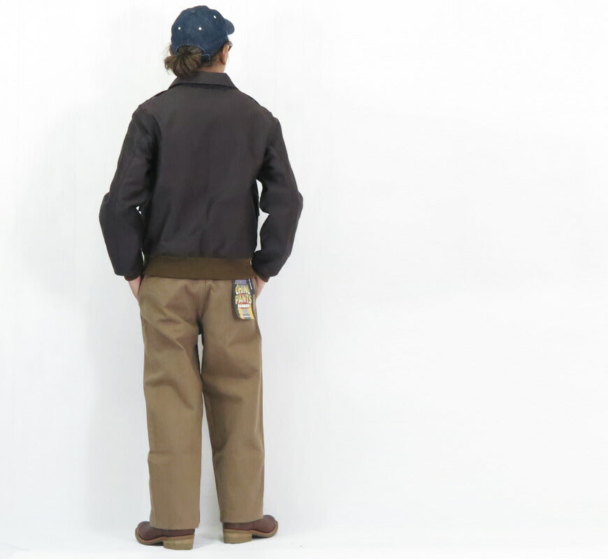 バズリクソンズ Buzz Rickson's ジャングルクロス ブラック A-1 ジャケット William Gibson ウィリアムギブソン BR15774 【2025年秋冬新作】