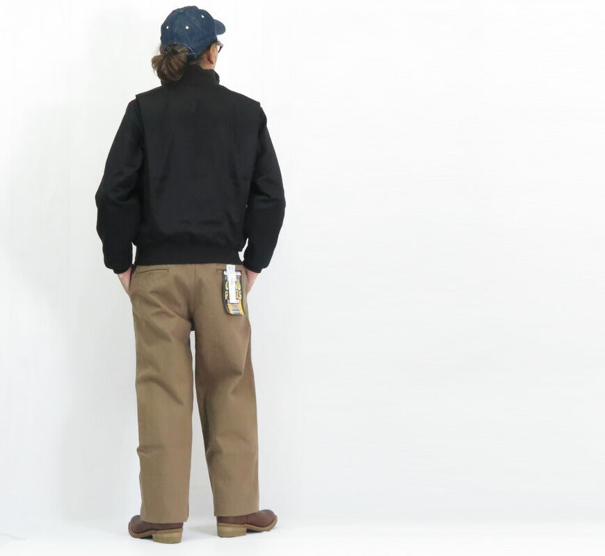 バズリクソンズ Buzz Rickson's ブラック タンカース スラッシュポケット William Gibson ウィリアムギブソン BR15775 【2025年秋冬新作】