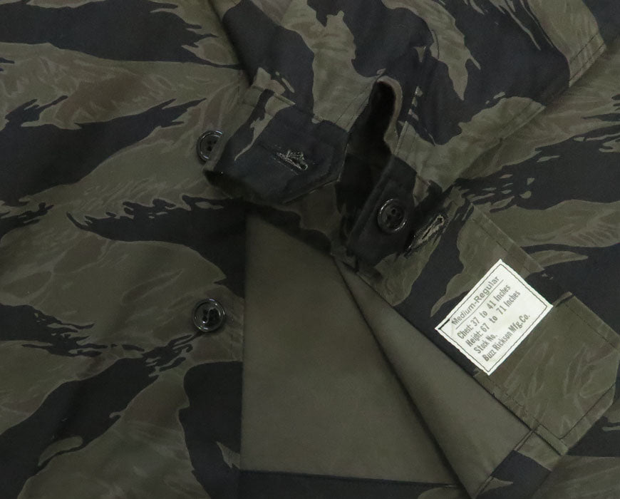 バズリクソンズ Buzz Rickson's ブラックタイガーカモ柄 ジャケット William GIbson ウィリアムギブソン BR15778 【2025年秋冬新作】