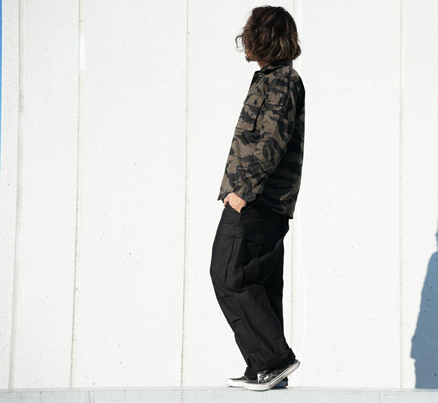 バズリクソンズ Buzz Rickson's ブラックタイガーカモ柄 ジャケット William GIbson ウィリアムギブソン BR15778 【2025年秋冬新作】