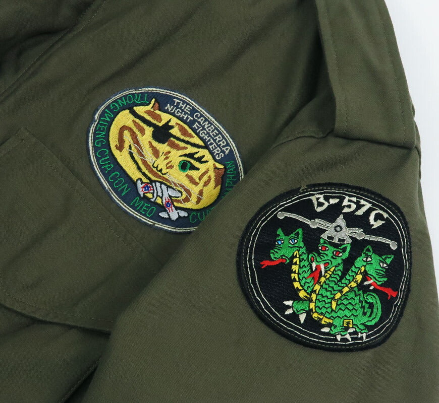 バズリクソンズ Buzz Rickson's M-65 フィールドジャケット 13th BOMB.SQ. GRIM REAPER コート BR15804 【2025年秋冬新作】