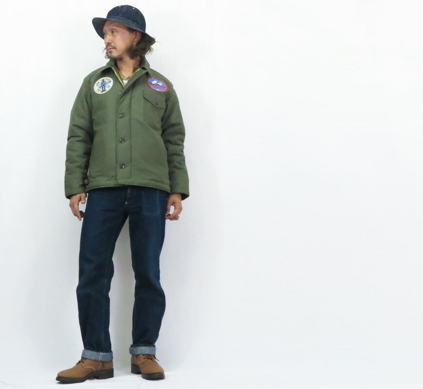 バズリクソンズ Buzz Rickson's A-2 デッキジャケット U.S.NAVY パッチモデル CVT-16 USS LEXINGTON BR15805 【2025年秋冬新作】