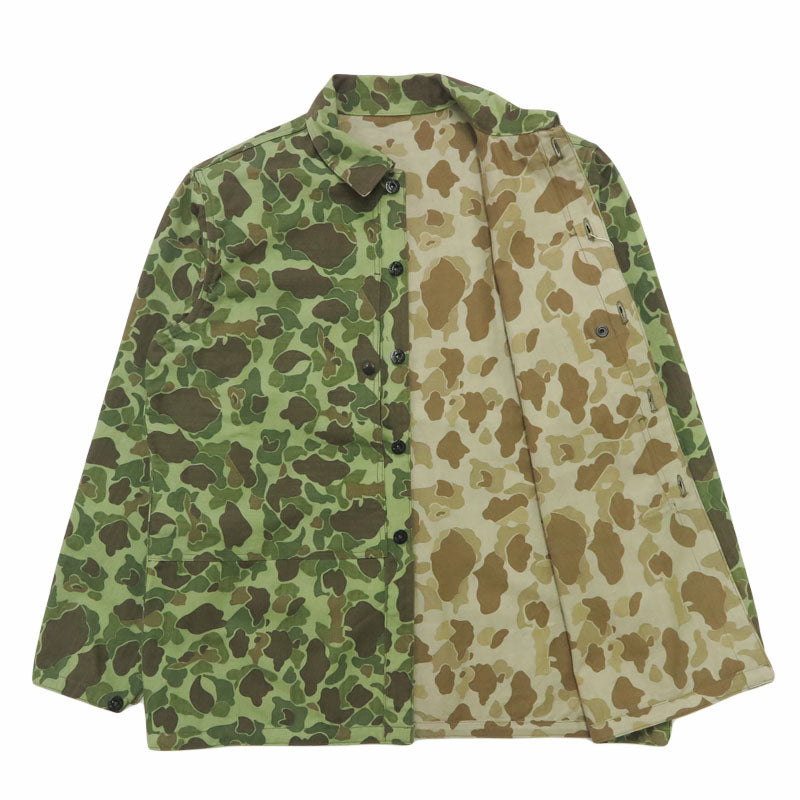バズリクソンズ Buzz Rickson's USMC P-44 FROGSKINCAMO JKT ユーティリティジャケット フロッグスキンカモ柄 ヘリンボーン BR15884 【2026年春夏新作】