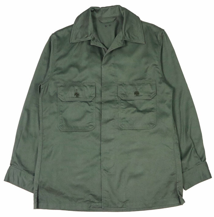 バズリクソンズ Buzz Rickson's コットンサテン ミリタリー ユーティリティ シャツ 長袖 BR29658 【2026年春夏新作】