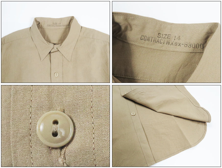 バズリクソンズ Buzz Rickson's 長袖軍用多功能襯衫 N-3 “CONTRACT NTsx-83000” BR29659 【2026年春夏新作】