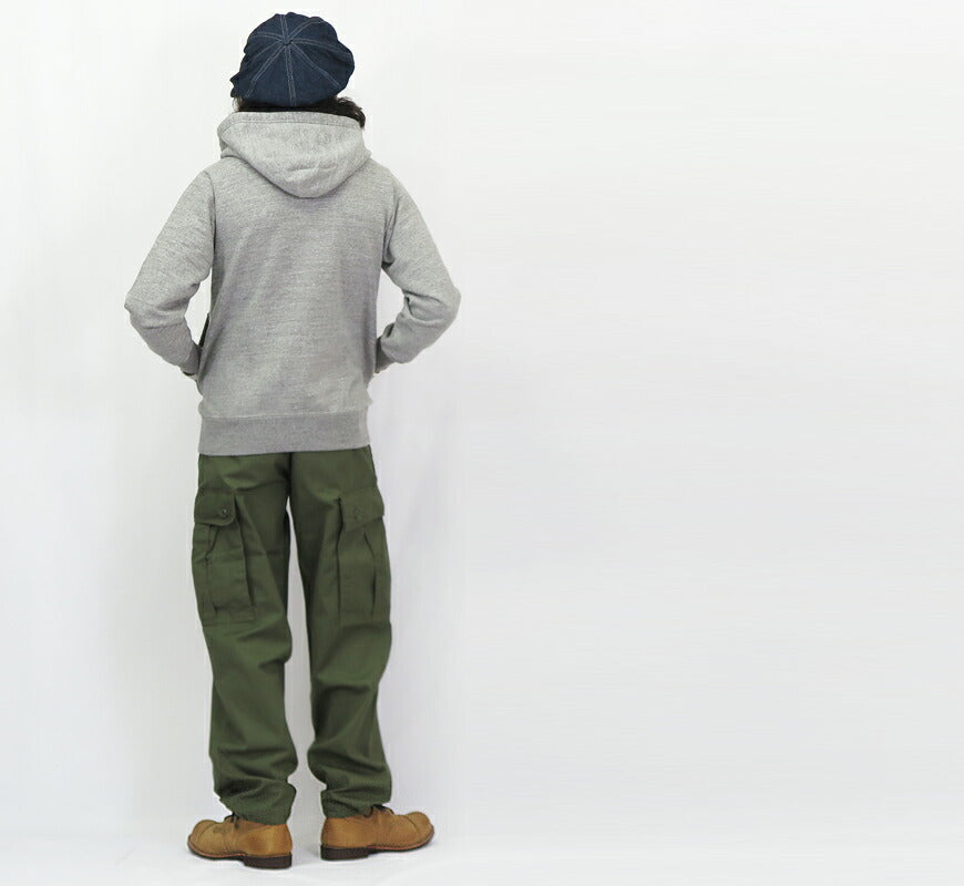 バズリクソンズ Buzz Rickson's ジャングルファティーグ アーミーシェード トラウザーズ パンツ ショートレングス Resistant Poplin Olive Green Shade 107 ARMY SHADE TROUSERS BR42500 【2023-24年秋冬新作】