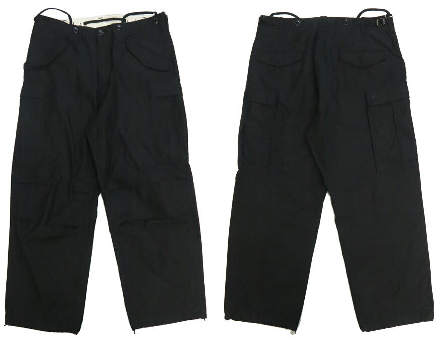バズリクソンズ Buzz Rickson's M-1951 ブラック シェル フィールド トラウザーズ パンツ ショートレングス William Gibson ウィリアムギブソン BR42592 【2025年秋冬新作】