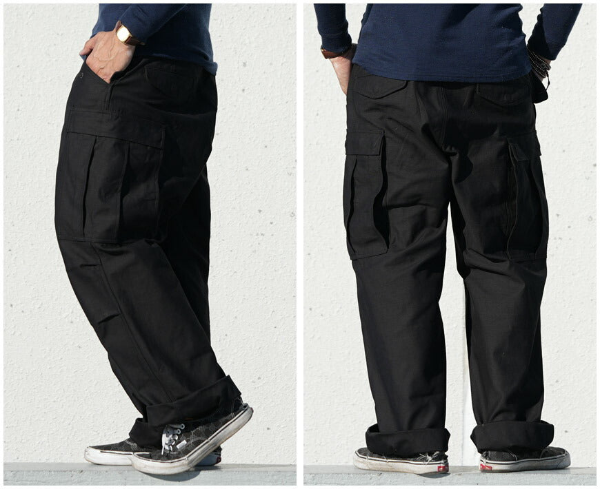 バズリクソンズ Buzz Rickson's M-1951 ブラック シェル フィールド トラウザーズ パンツ ショートレングス William Gibson ウィリアムギブソン BR42592 【2025年秋冬新作】