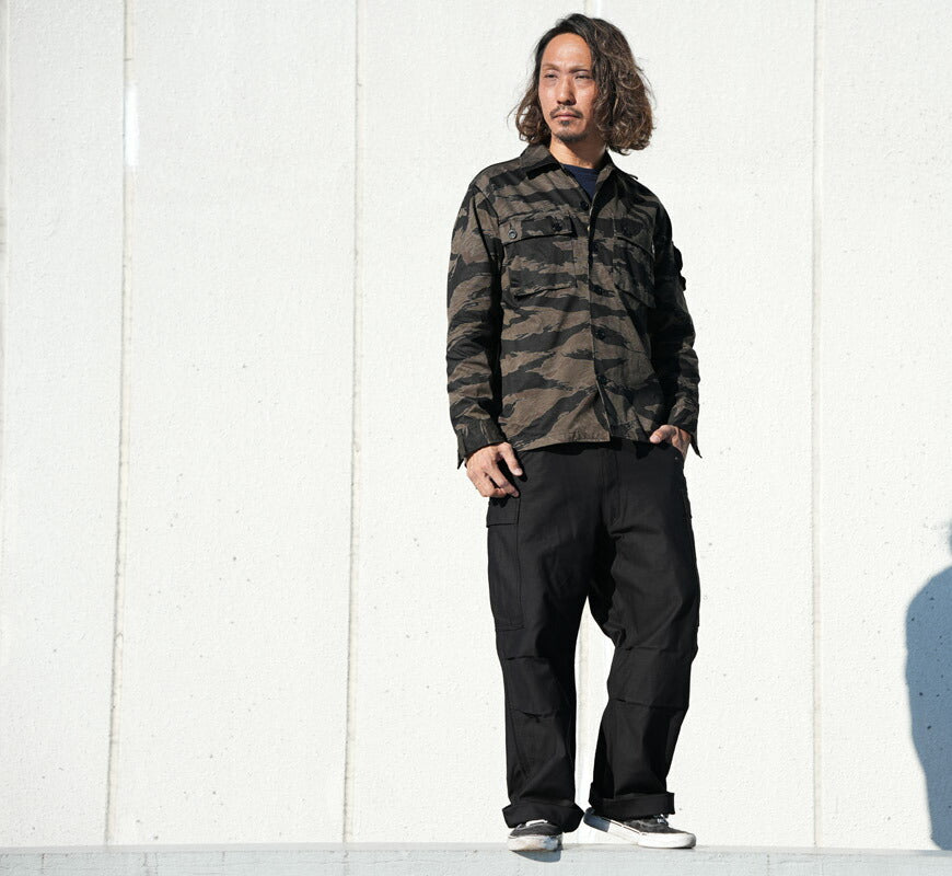 バズリクソンズ Buzz Rickson's M-1951 ブラック シェル フィールド トラウザーズ パンツ ショートレングス William Gibson ウィリアムギブソン BR42592 【2025年秋冬新作】