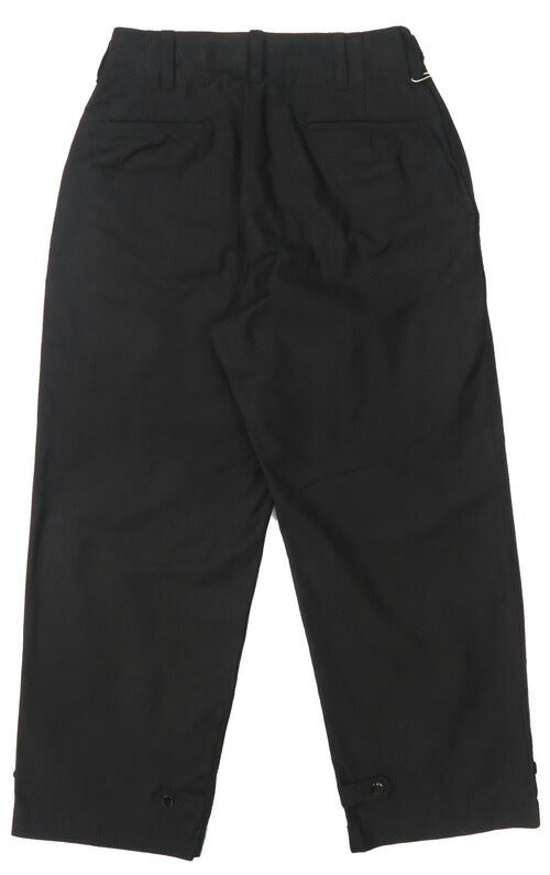 バズリクソンズ Buzz Rickson's ブラック M-1943 トラウザーズ ミリタリー パンツ 軍パン William Gibson ウィリアムギブソ BR42593 【2025年秋冬新作】