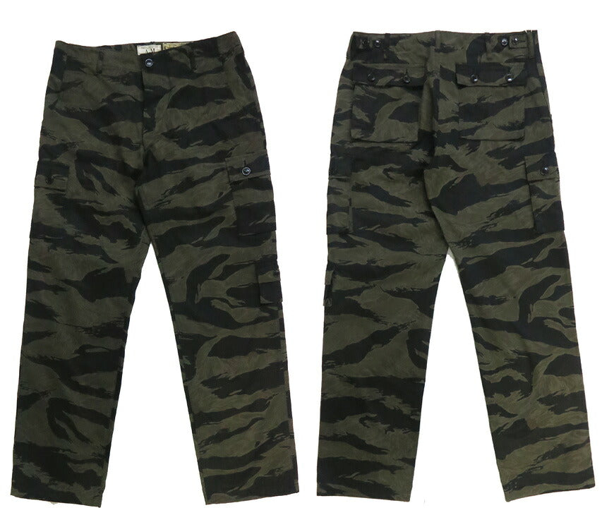 バズリクソンズ Buzz Rickson's ブラック タイガーストライプ トラウザーズ パンツ WILLIAM GIBSON ウィリアムギブソン BR42594 【2025年秋冬新作】