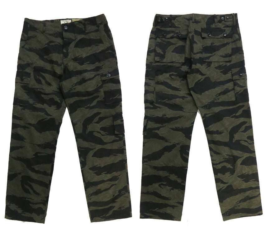 バズリクソンズ Buzz Rickson's ブラック タイガーストライプ トラウザーズ パンツ WILLIAM GIBSON ウィリアムギブソン BR42594 【2025年秋冬新作】