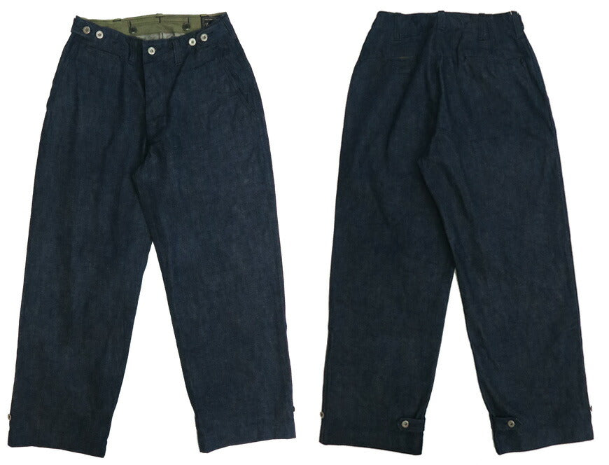 バズリクソンズ Buzz Rickson's デニム M-1943 トラウザーズ ミリタリー パンツ 軍パン DENIM CIVILIAN MODEL BR42596 【2025年秋冬新作】